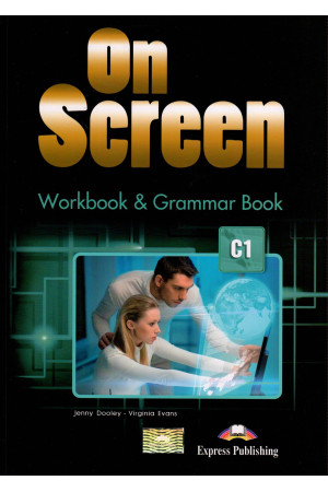 On Screen C1 Workbook & Grammar + Downloadable ieBook & DigiBooks App (pratybos)