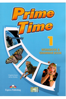Prime Time 1 Workbook & Grammar + Downloadable ieBook & DigiBooks App (pratybos)