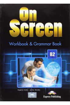 On Screen Rev. B2 Workbook & Grammar + Downloadable ieBook & DigiBooks App (pratybos)