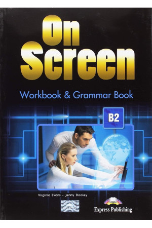 On Screen Rev. B2 Workbook & Grammar + Downloadable ieBook & DigiBooks App (pratybos)
