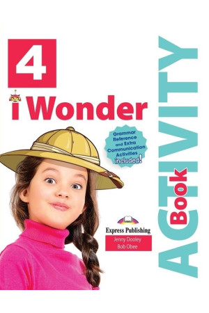 iWonder 4 Activity Book + Downloadable ieBook & DigiBooks App (pratybos)