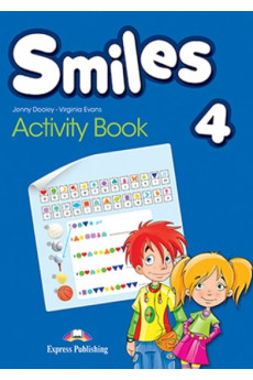 Smiles 4 Activity Book + Downloadable ieBook (pratybos)