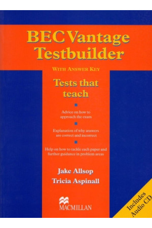 Testbuilder BEC Vantage + CD* - Kitos mokymo priemonės | Litterula