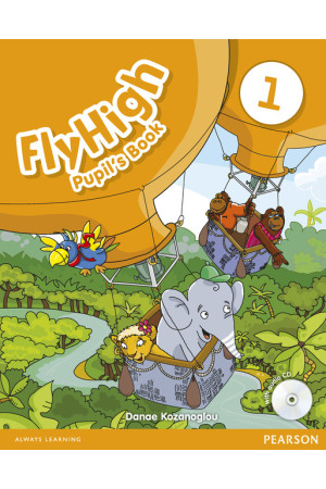 Fly High 1 Pupil s Book + CD (vadovėlis) - Fly High | Litterula