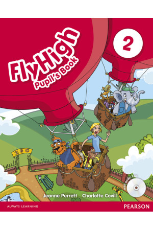 Fly High 2 Pupil s Book + CD (vadovėlis) - Fly High | Litterula