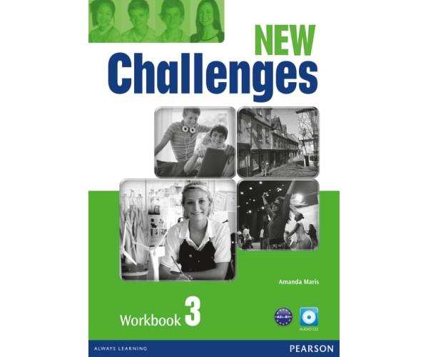 Новый учитель книга. New Challenges Workbook 3 Amanda Maris. New Challenges 3 Workbook. New Challenges. New Challenges books.