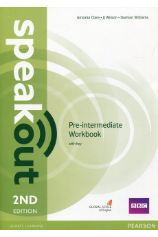 Speakout 2nd Ed. Pre-Int. A2/B1 Workbook + Key* Speakout 2nd Ed. Pre-Int. A2/B1 Workbook + Key*