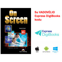 On Screen Rev. B2+ Student's Book + DigiBooks App (vadovėlis)