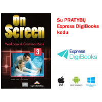 On Screen 3 WB & Grammar + ieBook & DigiBooks App (pratybos)