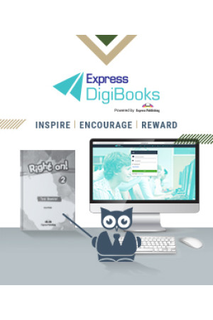 Right On! 2 DigiBooks TESTS App Code Only - Right On! | Litterula