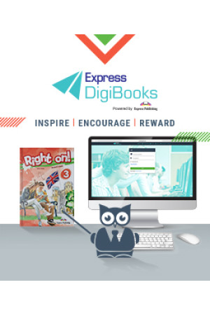 Right On! 3 DigiBooks SB App Code Only - Right On! | Litterula