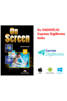 On Screen B1 Student's Book + DigiBooks App (vadovėlis)