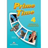Prime Time 4 WB & Gr. + Rev. Listening, ieBook & DigiBooks App (pratybos)