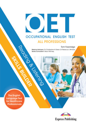 OET Reading & Listening Skills Builder: All Professions Book + DigiBooks App - OET EXAM | Litterula