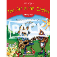 Storytime Level 2: The Ant & the Cricket. Book + CD*