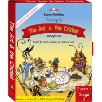 Storytime Readers 2: The Ant & the Cricket Fun Pack SB+CD+DVD*
