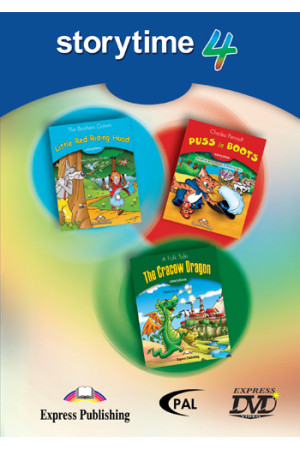 Storytime 4 DVD Box - Pradinis (1-4kl.) | Litterula