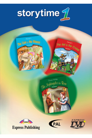 Storytime 1 DVD Box - Pradinis (1-4kl.) | Litterula