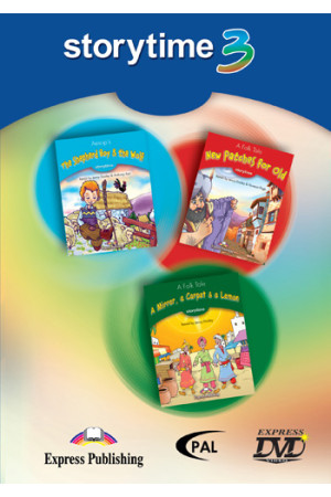 Storytime 3 DVD Box - Pradinis (1-4kl.) | Litterula