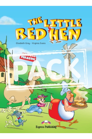 Early Readers: The Little Red Hen. Book + Multi-ROM - Ankstyvasis ugdymas | Litterula