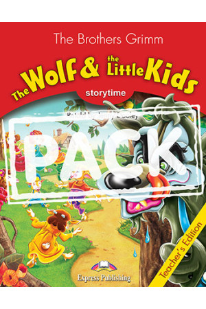 Storytime 2: The Wolf & The Little Kids. Teacher s Book + Multi-ROM* - Pradinis (1-4kl.) | Litterula