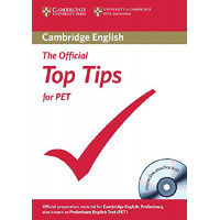 Official Top Tips for PET Book + CD-ROM*