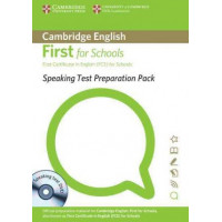 Speaking Test Prep. Pack for First for Schools Book + DVD*