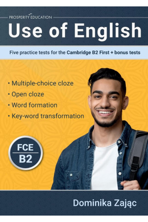 Use of English B2: 5 Practice Tests for the Cambridge B2 First + Bonus Tests