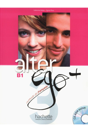 Niveau Alter Ego+ 3 Livre + CD-ROM (vadovėlis) - Niveau Alter Ego+ | Litterula