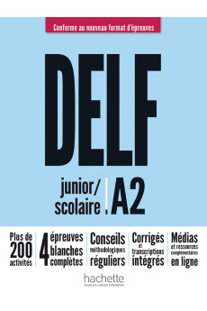 DELF Junior/Scolaire Nouveau d'epreuves A2 Livre + Audio Telechargement