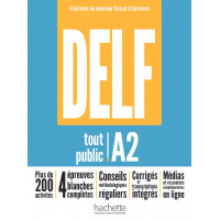 DELF Tout Public A2 Nouveau 2023 Livre + Corriges