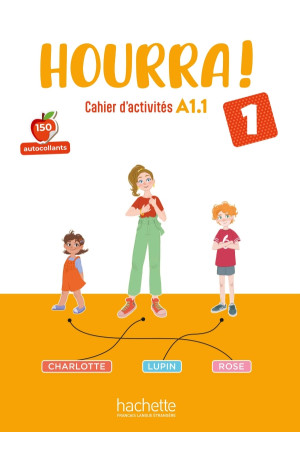 Hourra! 1 A1.1 Cahier d'Activites (pratybos)