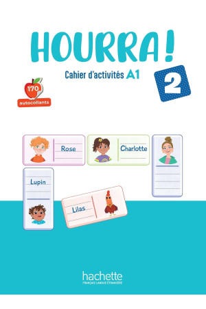 Hourra! 2 A1 Cahier d'Activites (pratybos)