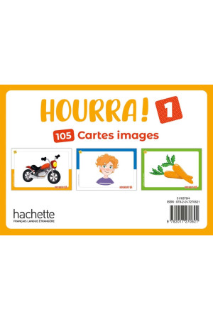 Hourra! 1 A1.1 Cartes Images (105 cartes)