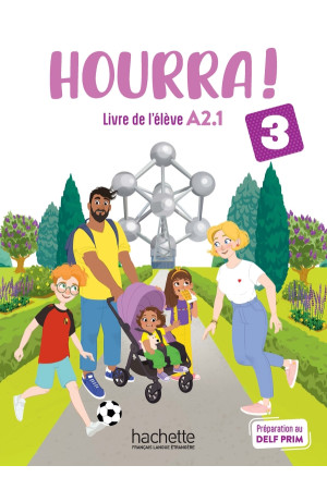 Hourra! 3 A2.1 Livre (vadovėlis)