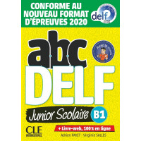 ABC DELF Junior Scolaire B1 2021 Livre + DVD & Livre-Web
