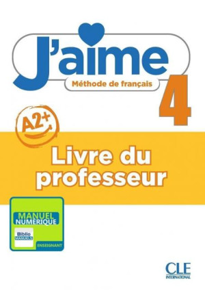J'aime 4 Version Numerique Enseignant