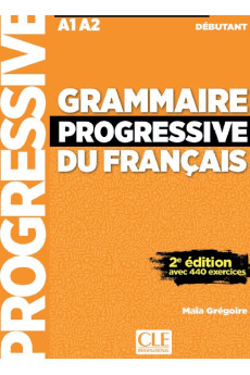 Grammaire Progressive du Francais Debut. 3Ed. Livre + CD & Appli-Web*
