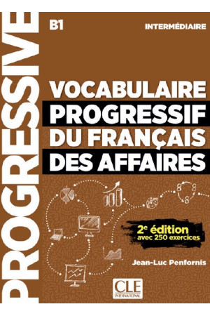 Vocabulaire Progr. du Francais Affaires 2Ed. Livre + CD - Žodyno lavinimas | Litterula