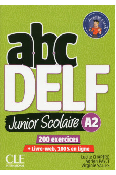 ABC DELF Junior Scolaire A2 2018 Livre + DVD & Livre-Web*