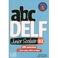 ABC DELF Junior Scolaire B2 2018 Livre + DVD & Livre-Web