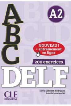ABC DELF A2 Nouveau Livre + CD & 200 Exerc. + Appli*