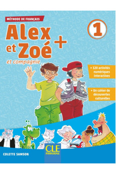Alex et Zoe+ 1 A1.1 Livre + CD (vadovėlis)