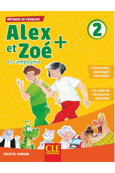 Alex et Zoe+ 2 A1.2 Livre + CD (vadovėlis)