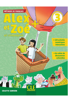 Alex et Zoe+ 3 A1 Livre + CD (vadovėlis)