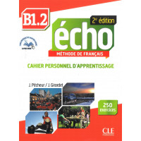 Echo 2Ed. B1.2 Cahier + CD (pratybos)