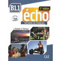 Echo 2Ed. B1.1 Livre + DVD (vadovėlis)