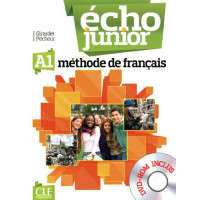 Echo Junior A1 Livre + DVD-ROM (vadovėlis)