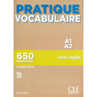 Pratique Vocabulaire Niveau A1/A2 Livre + Corriges & Audio Online