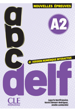 ABC DELF A2 3Ed Livre + Version Numerique Interactive